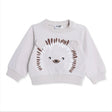 HelloBaby Hedgehog Print Baby Sweatshirt (1-3 Months to 12 Months) Mink - ebebek