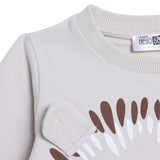 HelloBaby Hedgehog Print Baby Sweatshirt (1-3 Months to 12 Months) Mink - ebebek