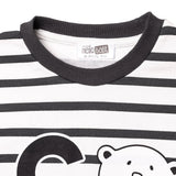 HelloBaby Loopback Baby Sweatshirt & Joggers Set (3-6 Months to 3-4 Years) Black Printed - ebebek