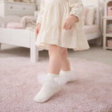 HelloBaby Lace Baby Socks (Newborn to 4-5 Years) - White White - ebebek