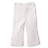 HelloBaby Girls Denim Trousers Buttoned Berry Belle Full Length - Ecru Ecru - ebebek