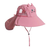 HelloBaby Girls Sun Hat - Pink Pink - ebebek