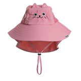 HelloBaby Girls Sun Hat - Pink Pink - ebebek