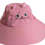 HelloBaby Girls Sun Hat - Pink Pink - ebebek