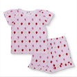 HelloBaby Girls T-shirt & Shorts Set Print - Pink Printed Pink Printed - ebebek