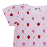 HelloBaby Girls T-shirt & Shorts Set Print - Pink Printed Pink Printed - ebebek