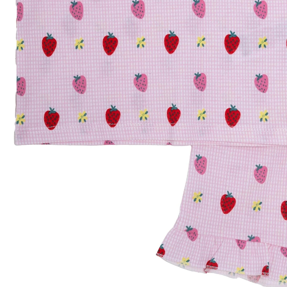 HelloBaby Girls T-shirt & Shorts Set Print - Pink Printed Pink Printed - ebebek
