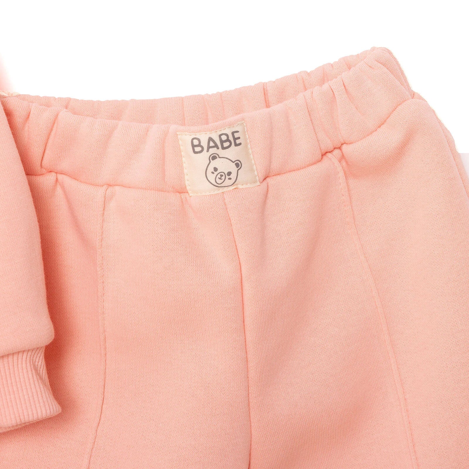 Tuffy Teddy Line Girl Jogging Set - Pink - ebebek - Black Friday