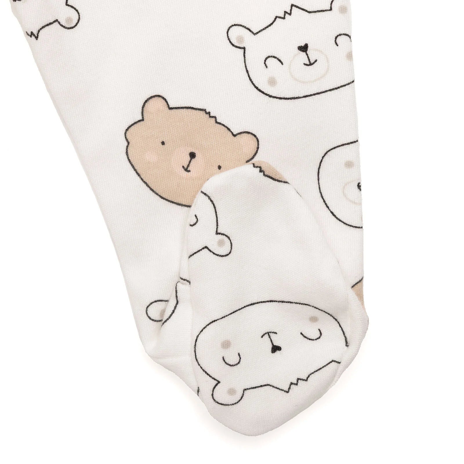 HelloBaby Boy Body - Footed Bottom - Hat - Ecru - ebebek - Black Friday