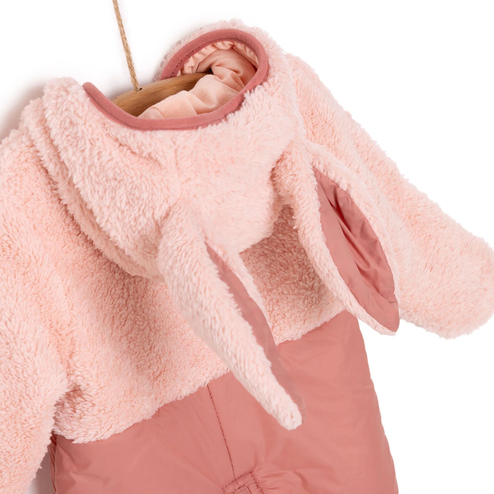 Midimod Newborn Welsoft Footed Jumpsuit - Pink - ebebek - Black Friday