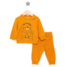 HelloBaby Basic Boy Bear Printed Jogging - Ginger - ebebek - Black Friday