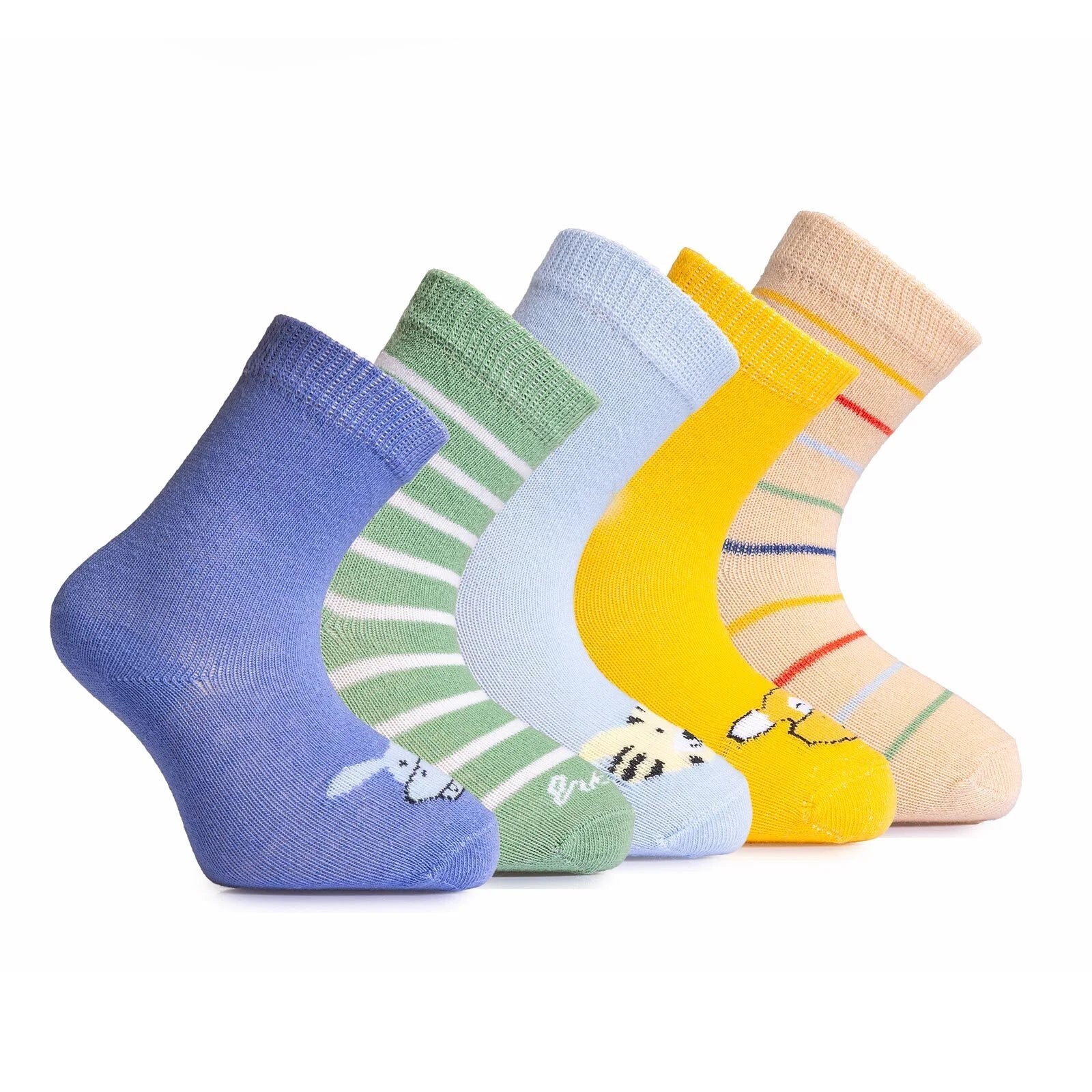 HelloBaby Baby Boy Pack of 5 Socks - Blue - ebebek - Black Friday