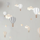 Live Vida Hot Air Balloons Wall Stickers A4 - Neutral - ebebek - Black Friday