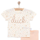 Bebetto Cute Duck Girl Tshirt - Bottom - Salmon - ebebek - Black Friday