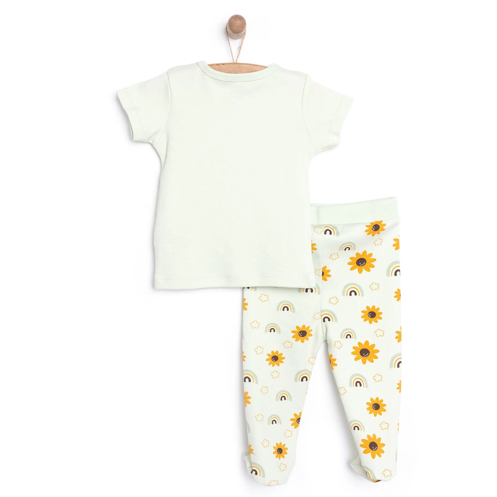 HelloBaby Girl Tshirt - Footed Bottom - Ecru - ebebek - Black Friday