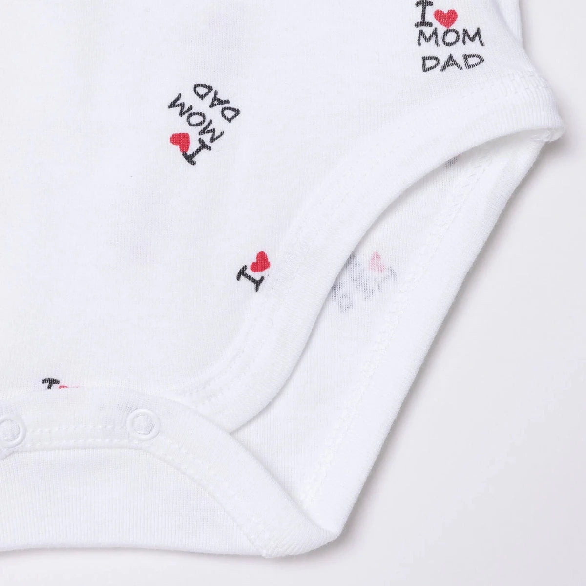 HelloBabyys Short - Sleevedysuit Envelope Neck Short Sleeve - Ecru Ecru - ebebek