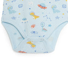 HelloBaby Galaxy Patterned Short Sleeve Bodysuit - Blue - ebebek - Black Friday