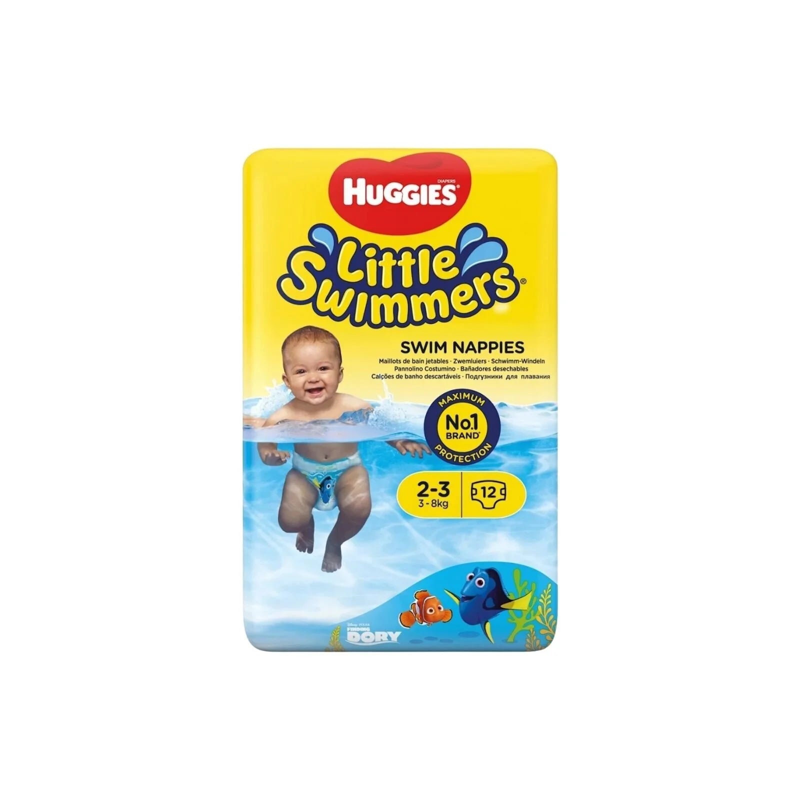 Huggies Little Swimmers Baby Size 2 - 3 Swim Pants - 12 nappies - ebebek - Black Friday