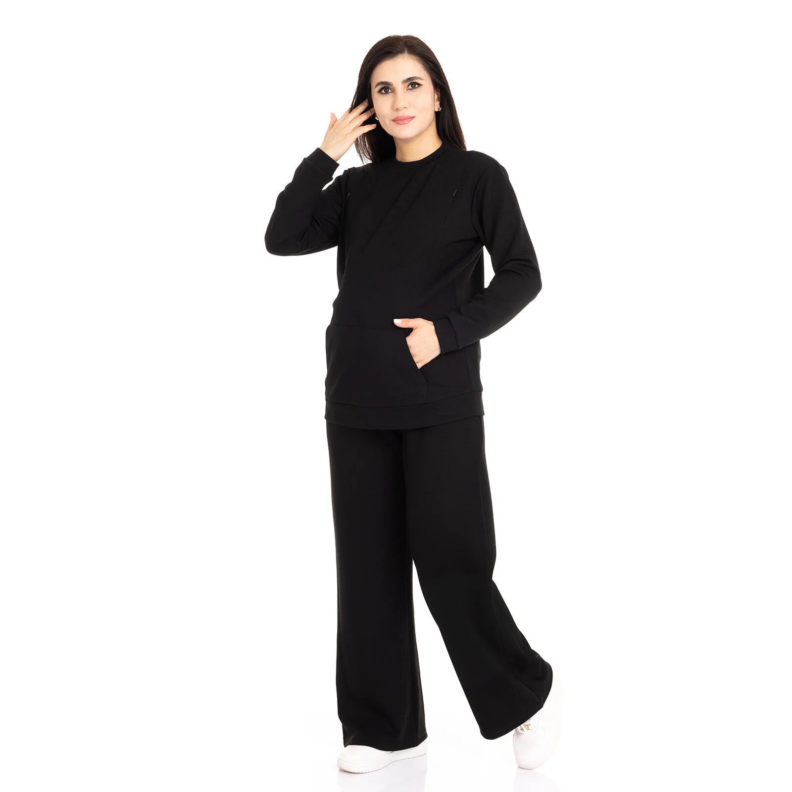 baby mom Mom Maternity Joggers - Black - ebebek - Black Friday