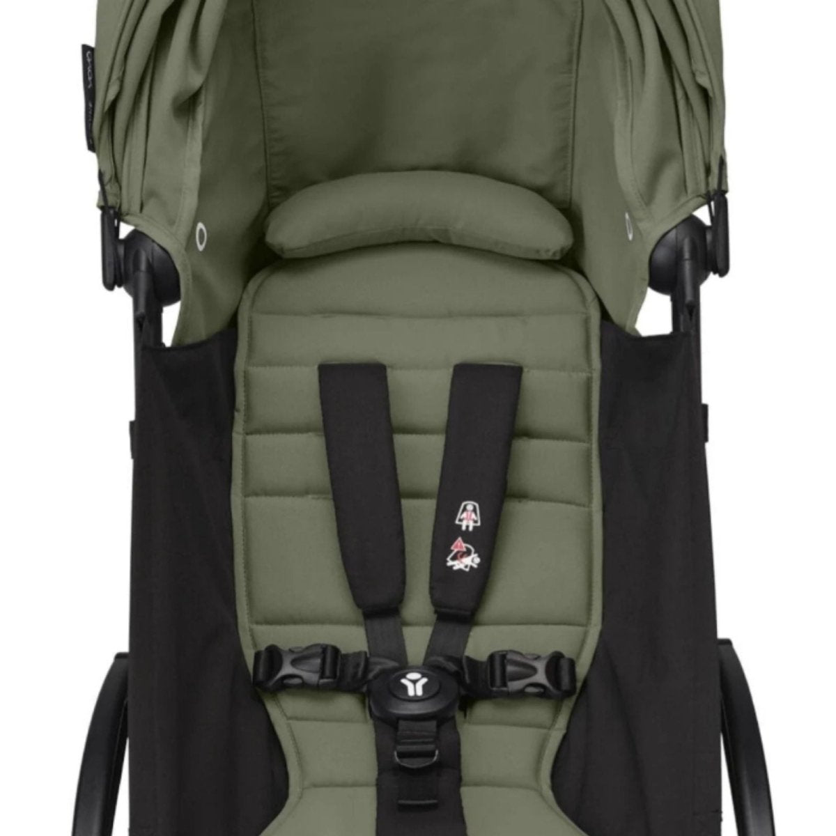 Stokke YOYO3 Stroller for Twins 6+ months - Olive Color Pack & White Frame - ebebek