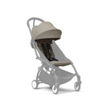Stokke YOYO3 Stroller for Siblings - Taupe Color Pack & White Frame - ebebek