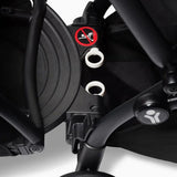 Stokke YOYO3 Stroller for Twins 0+ months - Olive Color Pack & Black Frame - ebebek