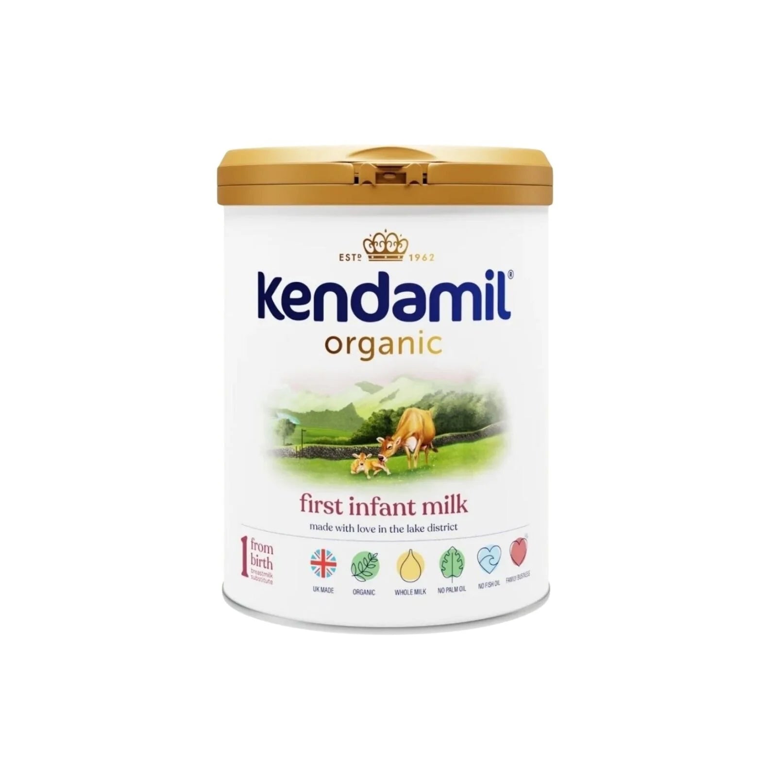 Kendamil Stage 1 Organic First Infant Milk Formula from Birth 800g - ebebek - Black Friday