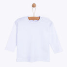 HelloBaby Basic Unisex Long Sleeve T-shirt - White - White - ebebek - Black Friday