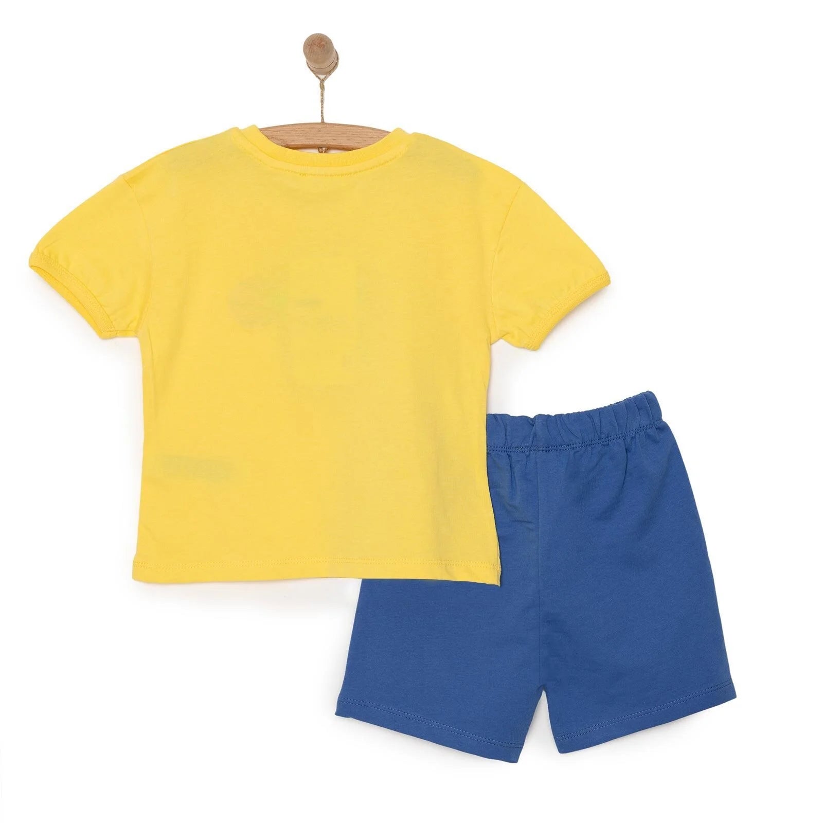HelloBaby Motto Boy T-shirt & Short - Yellow - ebebek - Black Friday