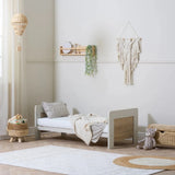 Tutti Bambini Alba Cot Bed - White Sand / Distressed Oak White Sand / Distressed Oak - ebebek