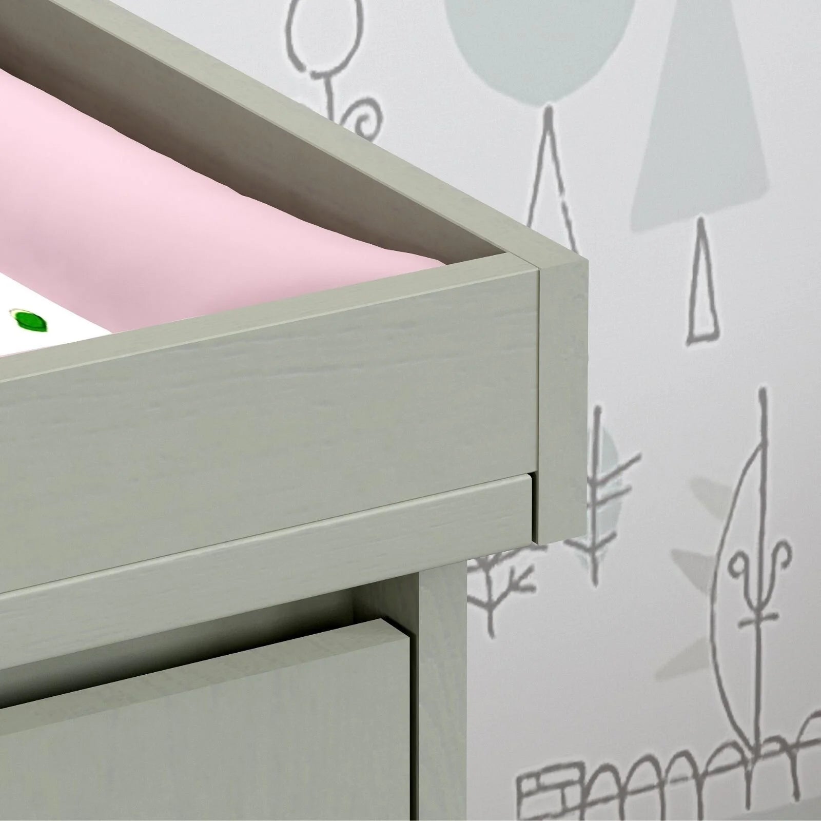 Shefa Kids 880 Baby Changing Unit - Grey - ebebek - Black Friday