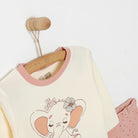 HelloBaby Baby Girl Long Sleeve Pyjamas Set - Ecru - ebebek - Black Friday