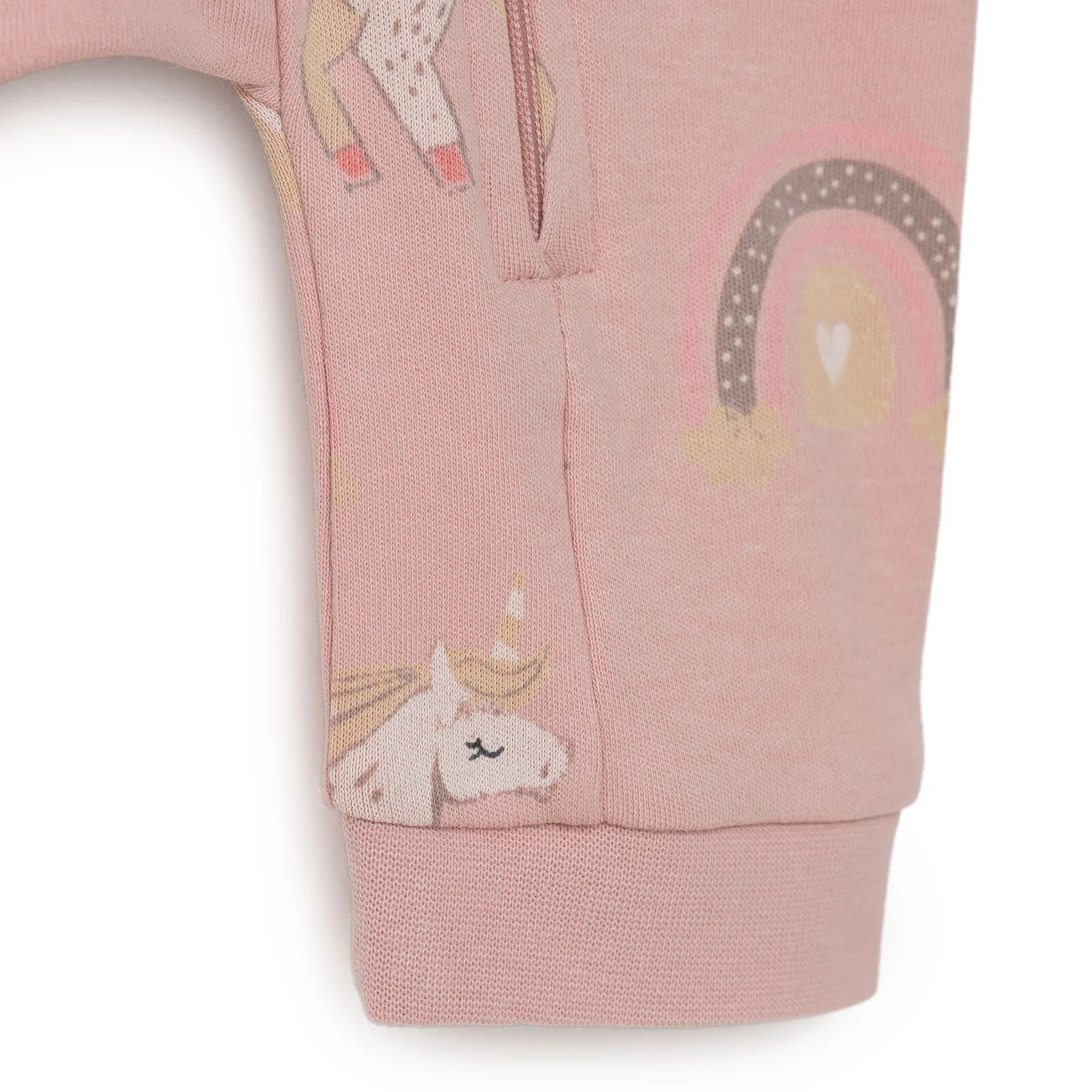 HelloBaby Baby Girl Zippered Footless Jumpsuit - Pink - ebebek - Black Friday