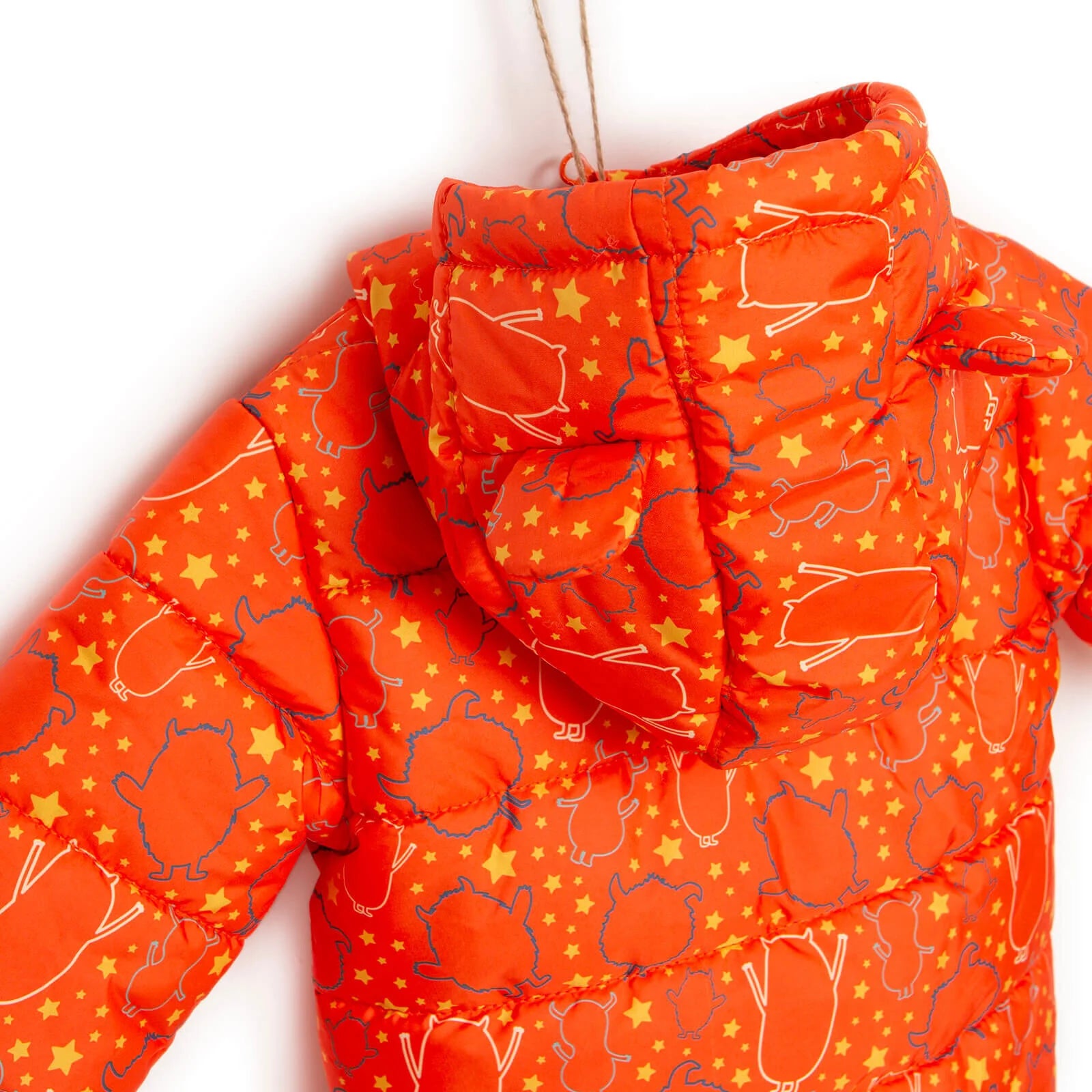 HelloBaby Eared Hoodie Coat - Orange - ebebek - Black Friday