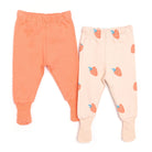 HelloBaby Baby Girl 2 Pcs Footed Bottom - Coral - ebebek - Black Friday