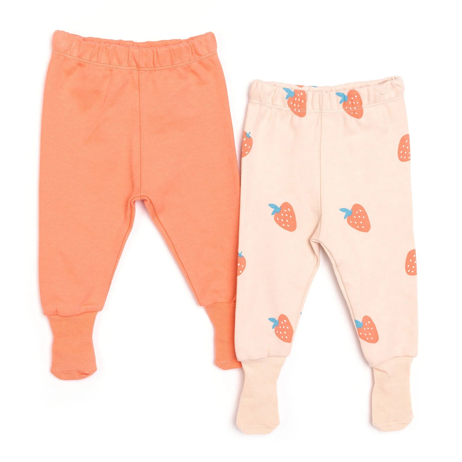 HelloBaby Baby Girl 2 Pcs Footed Bottom - Coral - ebebek - Black Friday