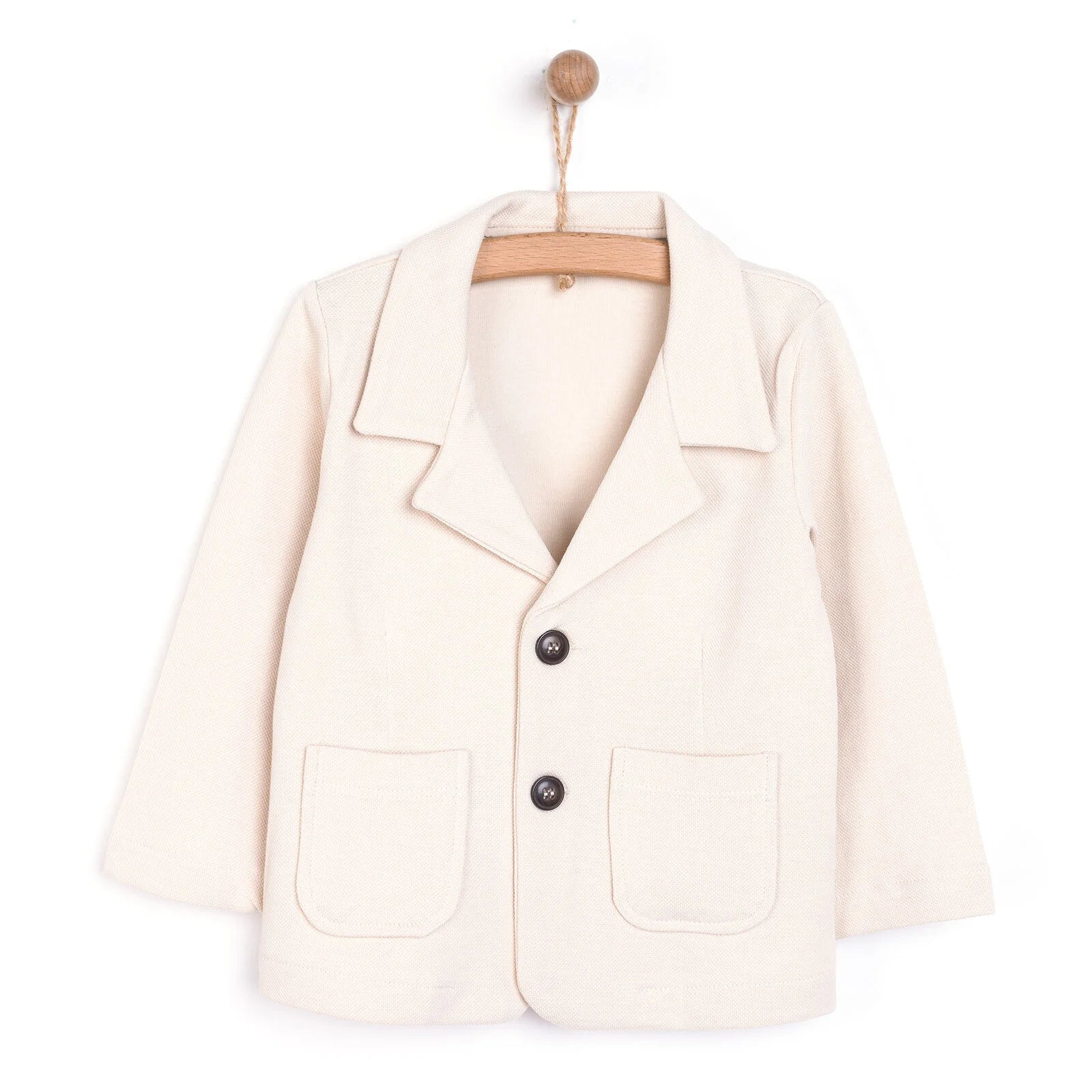 HelloBaby Classic Boy Boy Jacket - Ecru - ebebek - Black Friday