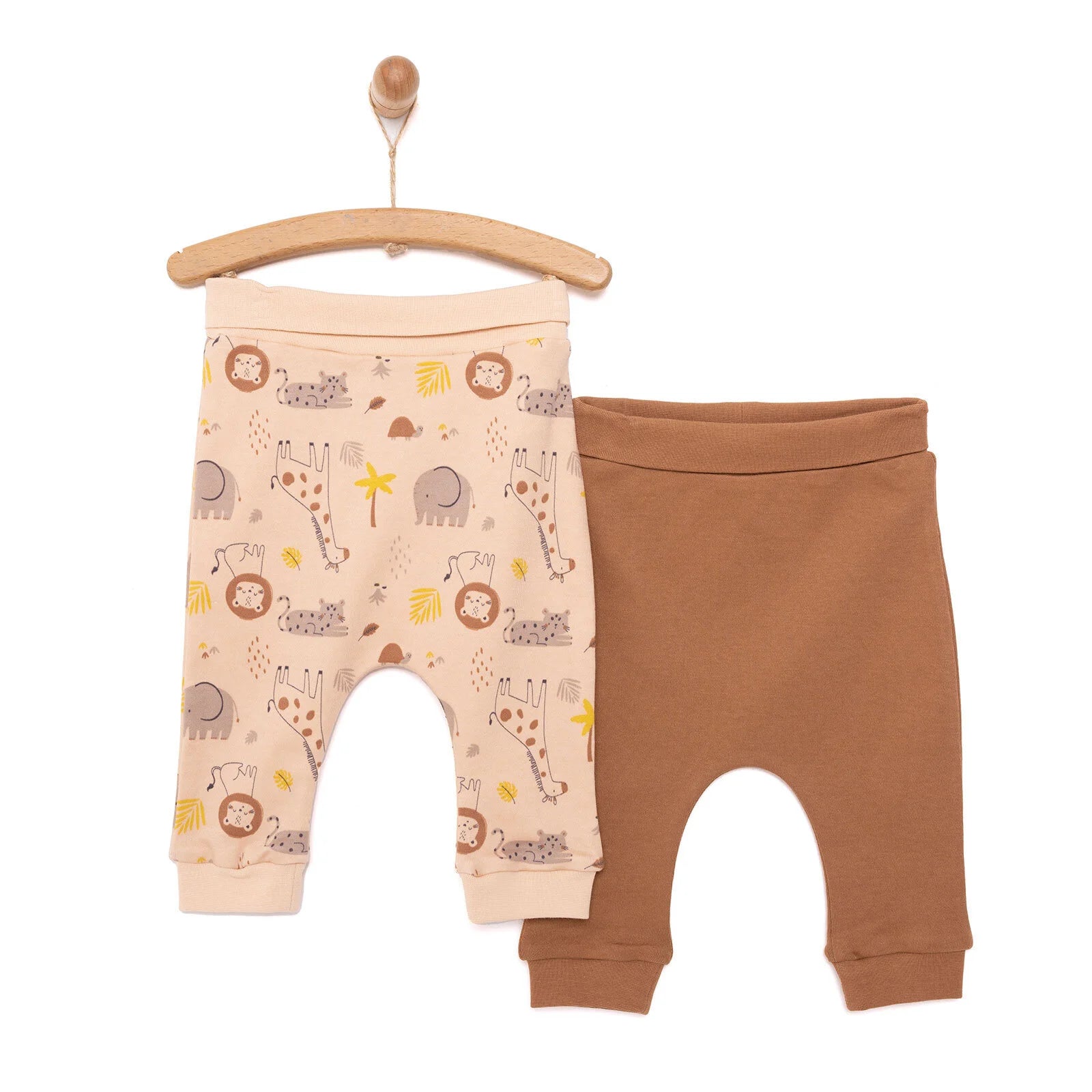 HelloBaby Baby Boy Footed Bottom - Brown - ebebek - Black Friday
