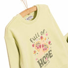 HelloBaby Basic Girl Bird Printed Jogging Set - Pistachio Green - ebebek - Black Friday