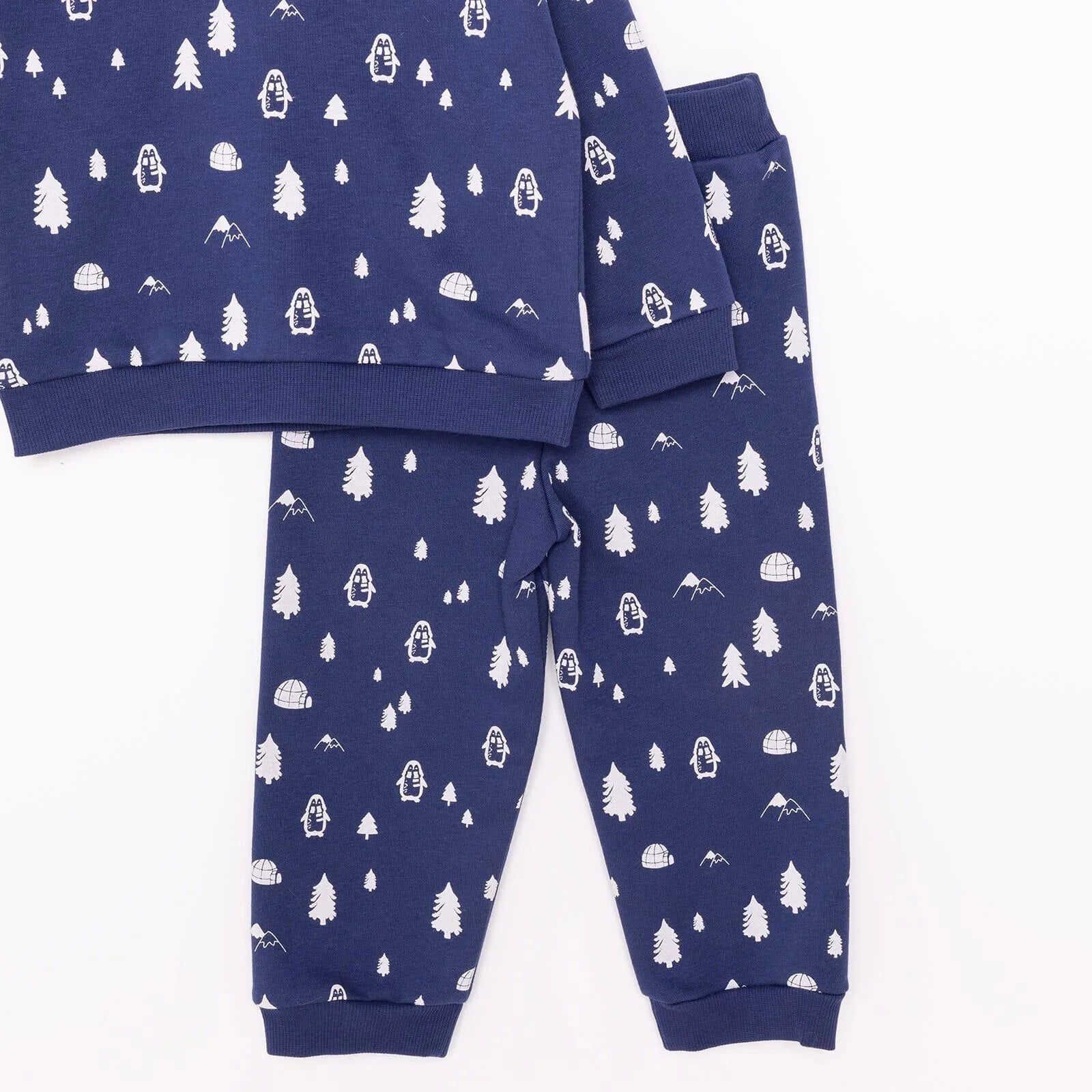HelloBaby Baby Boy Nordic Forest Joggers - Navy Blue - ebebek - Black Friday