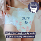 Pura Eco Nappy Pants Size 8 - 15 nappies - ebebek - Black Friday