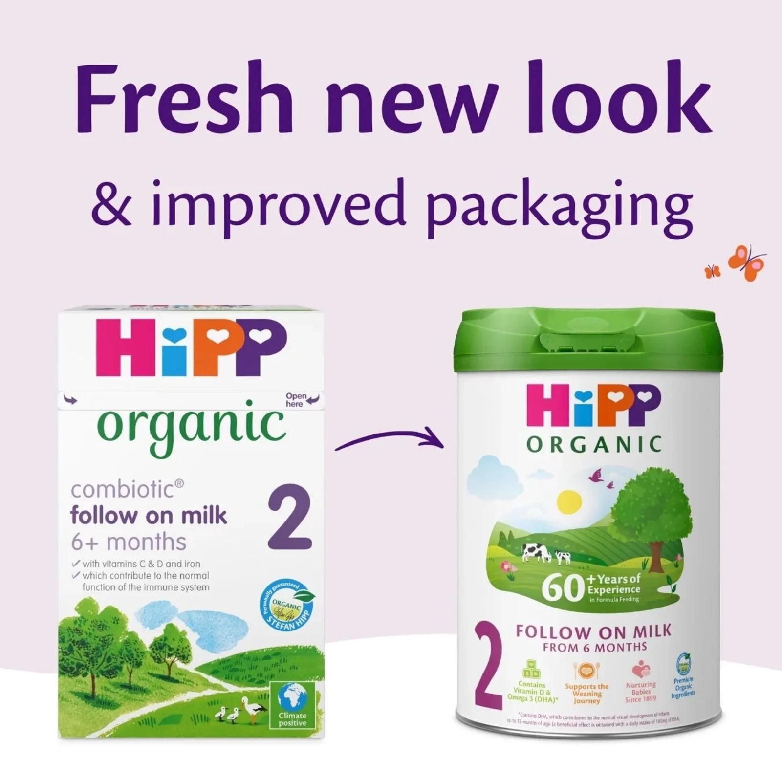 HiPP Organic 2 Follow on Baby Milk Formula from 6+ months 800g - ebebek - Christmas