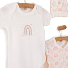 HelloBaby Newborn Baby Girl Rainbow Jumpsuit - Ecru - ebebek - Black Friday