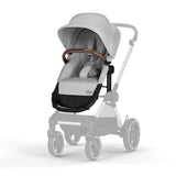 Cybex Eos Lux Silver 2 - in - 1 Pushchair - Lava Grey Lava Grey - ebebek