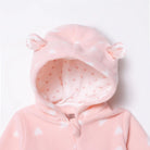 HelloBaby Newborn Polar Footed Jumpsuit - Pink Printed - ebebek - Black Friday