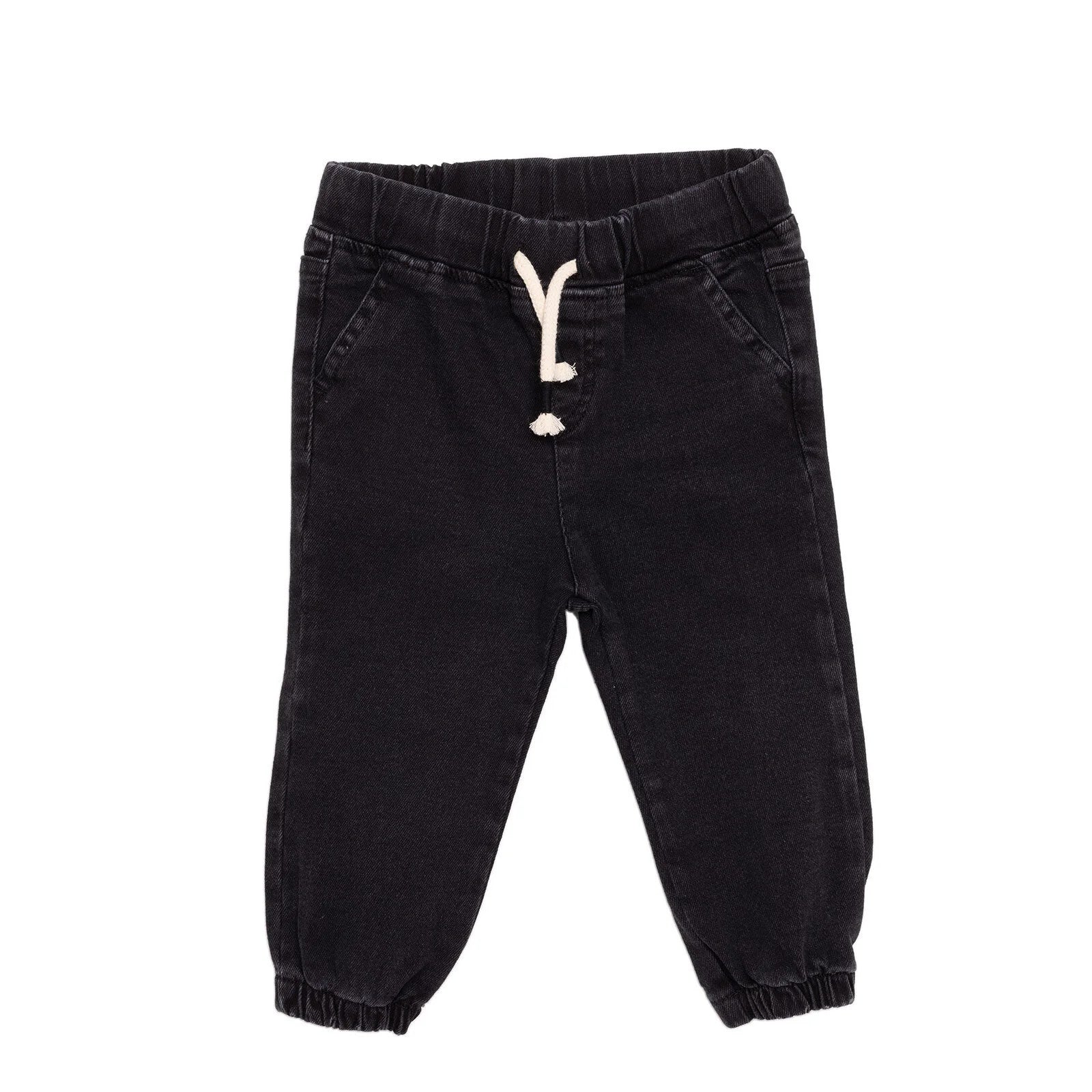 HelloBaby Basic Baby Boy Pants - Dark Grey - ebebek - Black Friday