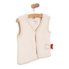 Little Life Newborn Girl Velvet Vest - Ecru - ebebek - Black Friday
