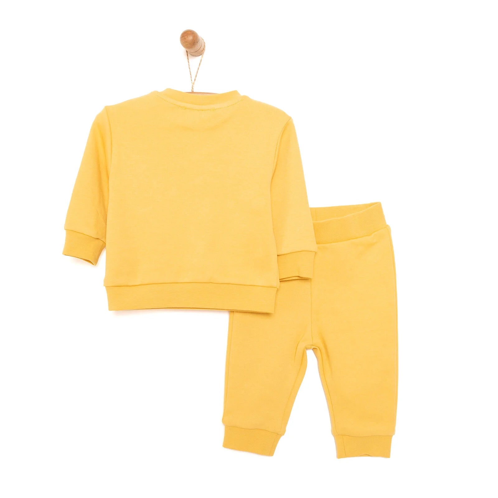 HelloBaby Basic Boy Fox Printed Jogging - Mustard - ebebek - Black Friday