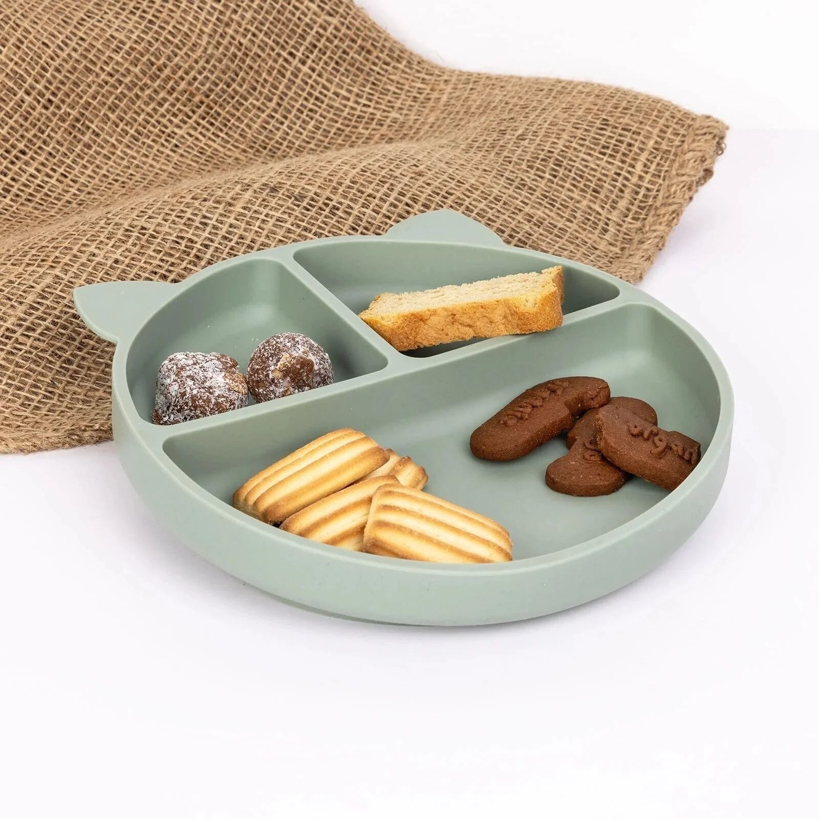 baby plus Silicone Suction Plate - Green - ebebek - Black Friday