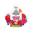 Piccolo Organic Blushing Berries Pear & Banana 4+ months 100g - ebebek - Black Friday